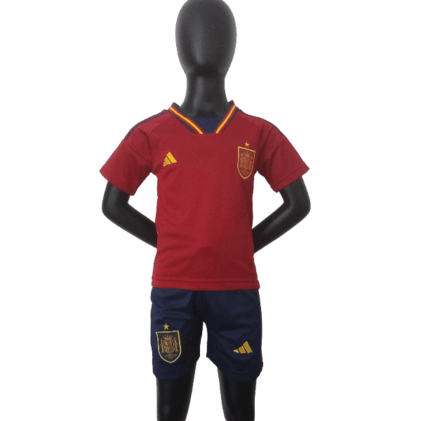 Spain 2022 Kids Home Qatar World Cup (Free Personalisation)