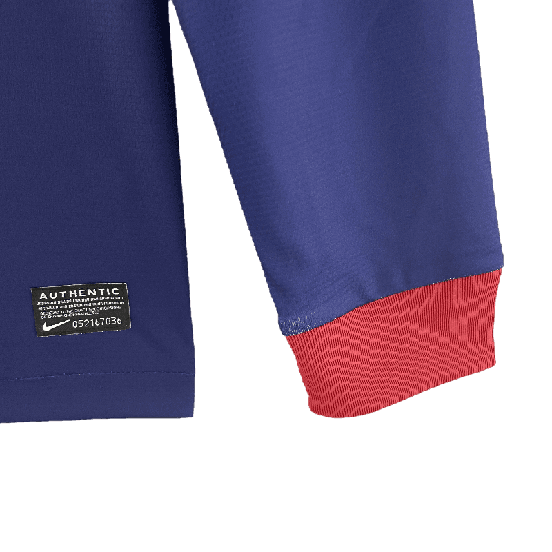 Barcelona Retro Long Sleeve 12/13 Home (Free Personalisation)