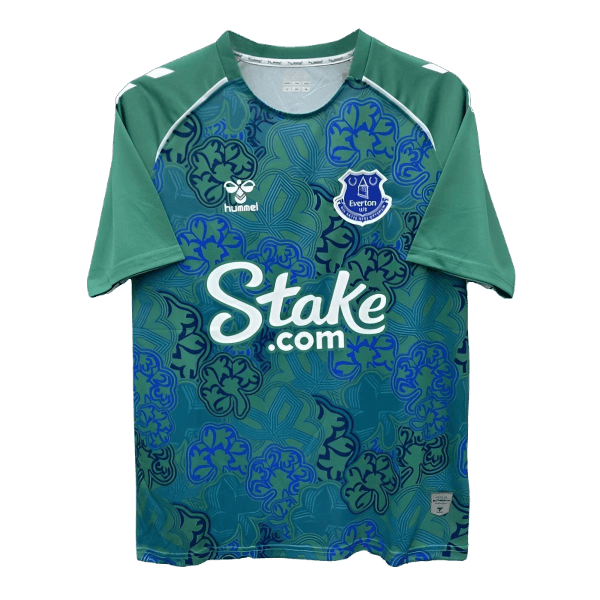 Everton Hummel 24/25  Pre-Match Shamrock Green Special (Free Personalisation)