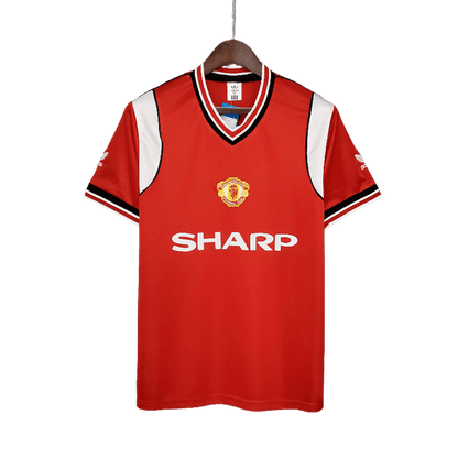 Manchester United Retro 1985/86 Home (Free Personalisation)