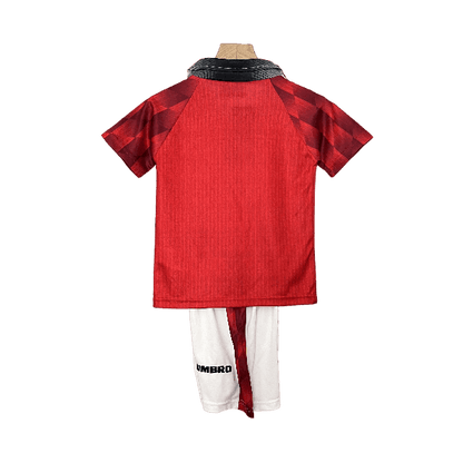 Manchester United Retro 96-97 Kids Home (Free Personalisation)