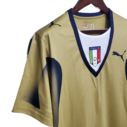 Italy Retro 2006 Golden (Free Personalisation)